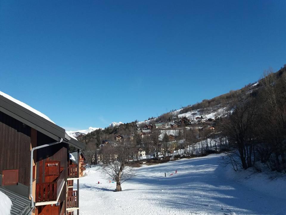 Valloire Studio Marmotte : Nid Douillet Centre De Valloire, Ete / Hiver 4P Exteriör bild